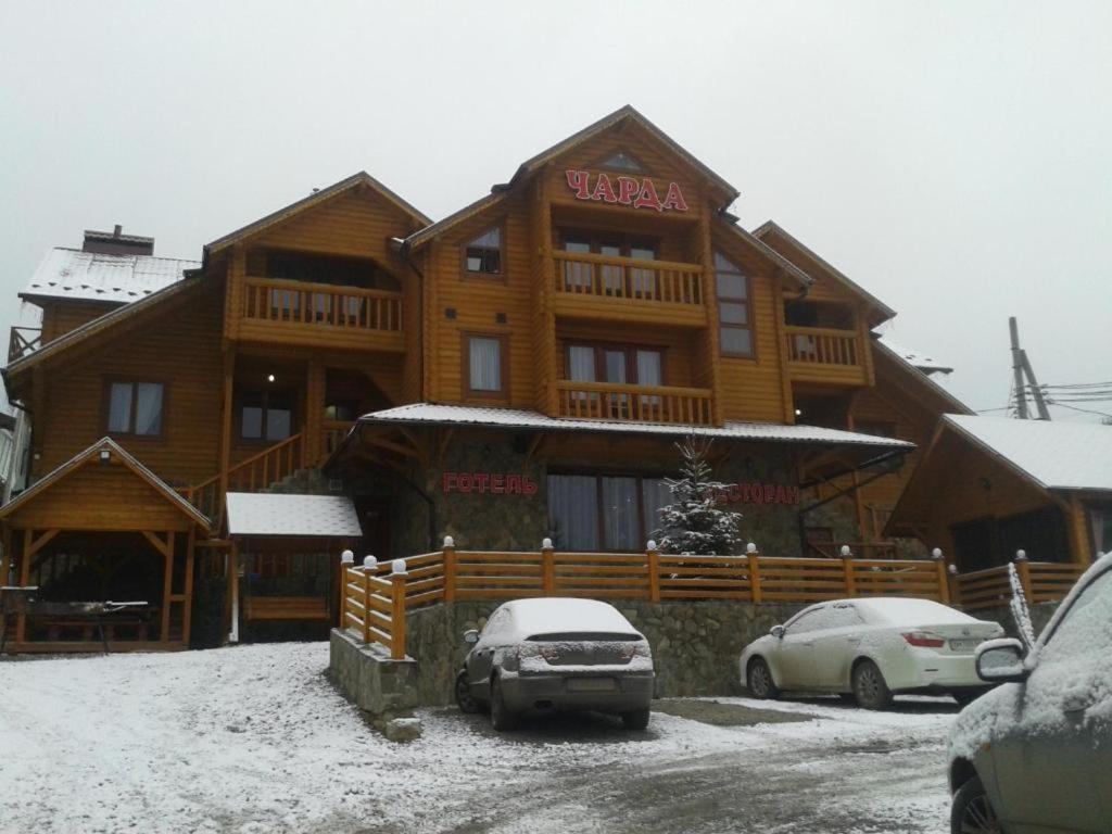 Готель Чарда Bukovel Bagian luar foto